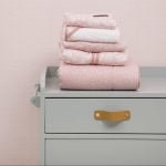 Lençol para Berço em Algodão - Salpicos Rosa Pastel - Image 2