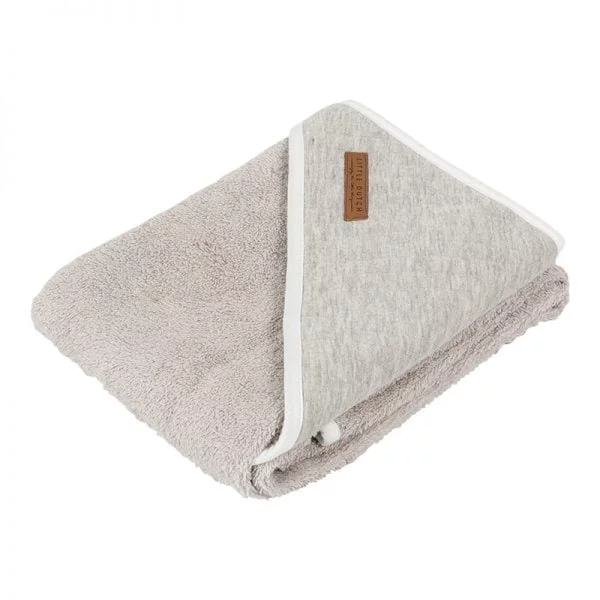 Toalha de Banho com Capuz Pure Grey
