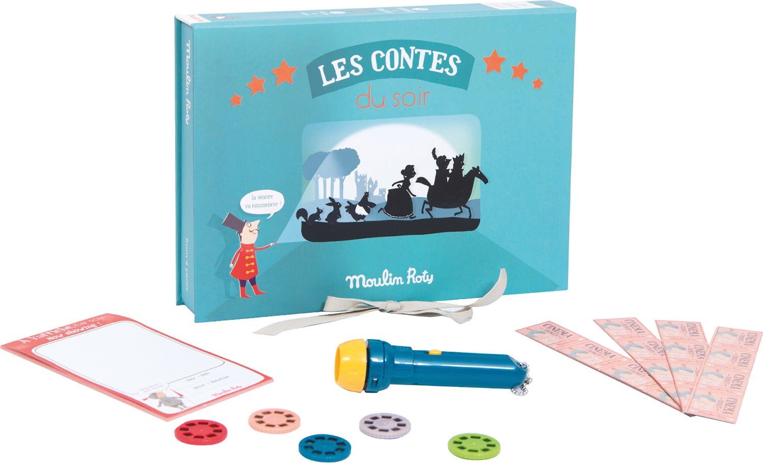 caixa-de-cinema_Les_petites_merveilles_Moulin_Roty_1 Caixa de Cinema | Les Contes Les Histoires du Soir - Moulin Roty - Image 1