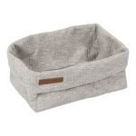 Cesto de Arrumação Pure Grey da Little Dutch