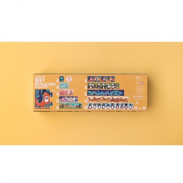 Puzzle - 10 Pinguins - Contar até 10 - Image 3