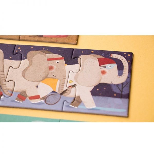 Puzzle - 10 Pinguins - Contar até 10 - Image 7