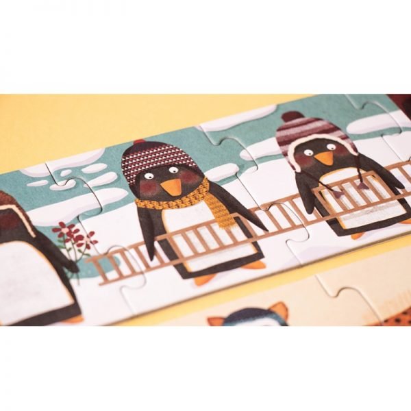 Puzzle - 10 Pinguins - Contar até 10 - Image 5