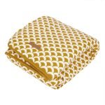 Edredão de Berço para Outono e Inverno, Sunrise Ocre, da Little Dutch