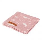 Swaddle 120 x 120 - Ocean Pink