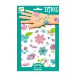 50 Tatuagens - Belas Flores do Campo Glitter