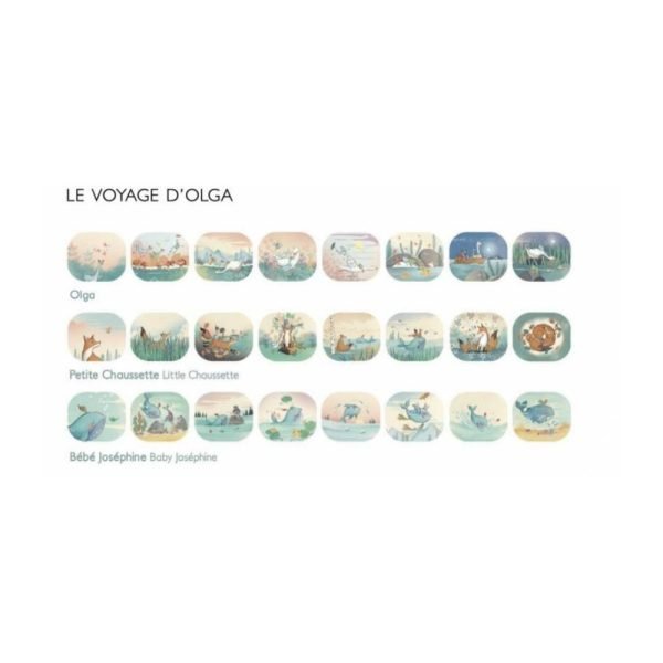 Discos para Lanterna | Le Voyage D'Olga - Moulin Roty - Image 2