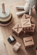 Cubos com letras em madeira - Image 3