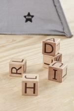 Cubos com letras em madeira - Image 4