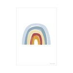 Poster A3 - Rainbow Alphabet Blue - Image 2