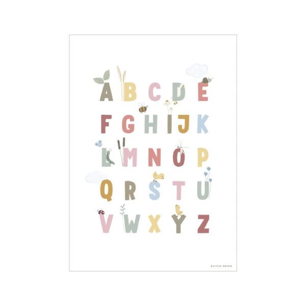 Poster A3 - Little Goose ABC - pink - Image 5