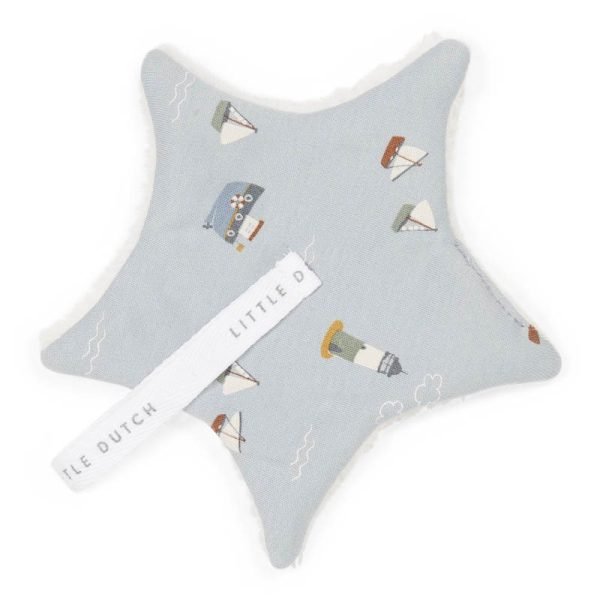 Pano Porta-Chupetas Sailors Bay Blue