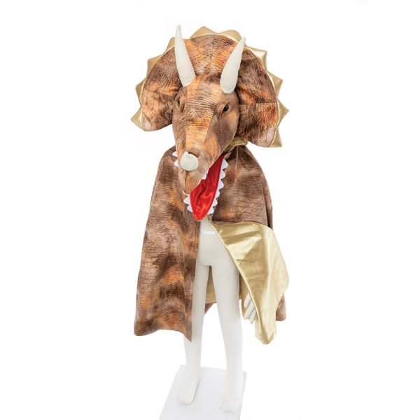 Capa de Dinossauro Triceratops "Grandasaurus" com Garras - 4/6 anos