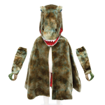 Capa de Dinossauro T-Rex “Grandasaurus” com Garras - 4/6 Anos ou 7/8 Anos