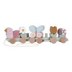 Comboio de Madeira - Flowers & Butterflies