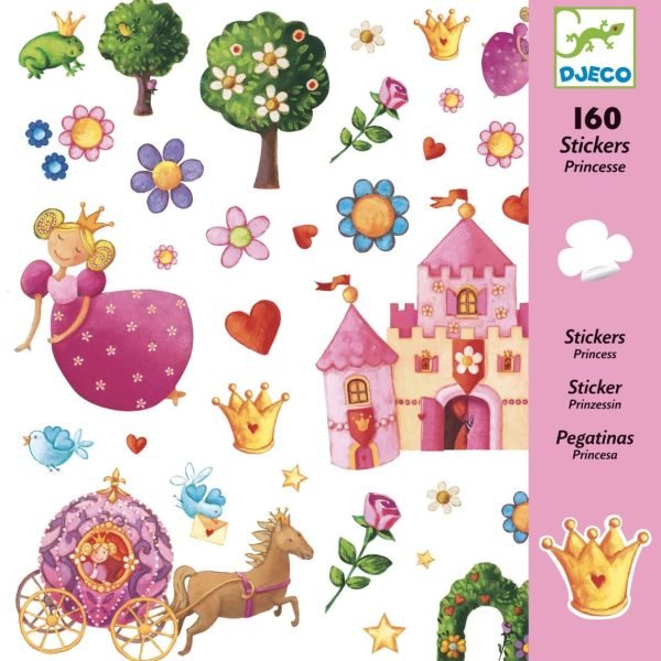 160 Autocolantes - Princesa Marguerite
