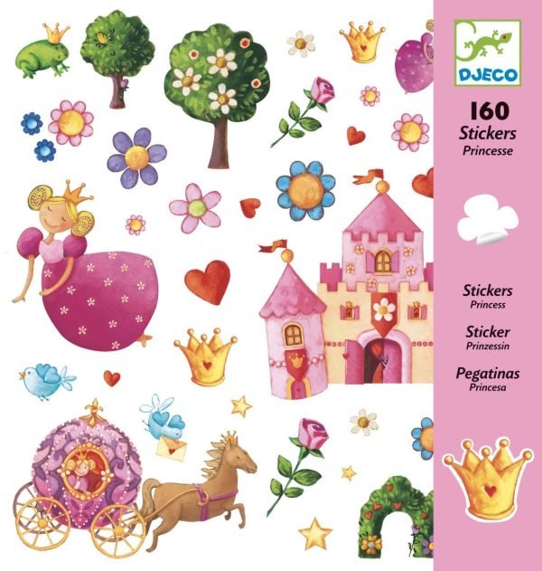 160 Autocolantes - Princesa Marguerite - Image 1
