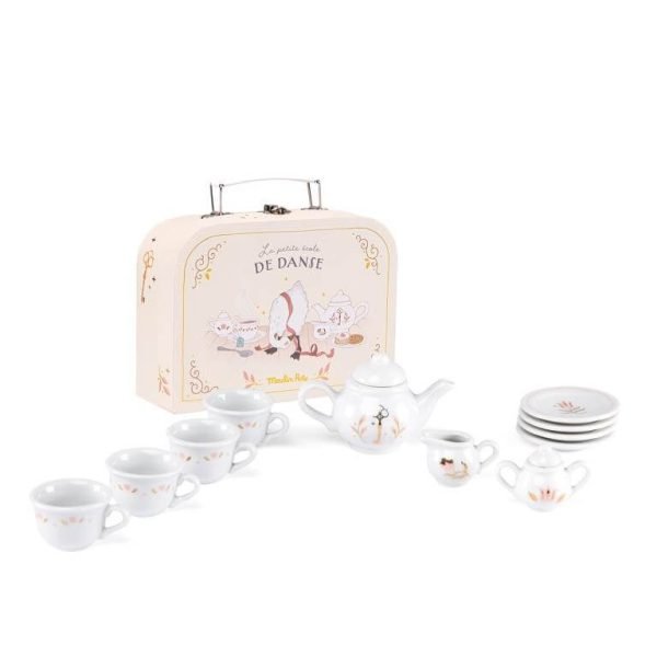 Conjunto de Chá de Porcelana - Pequena Escola de Dança - Image 3