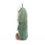 Coroa de Natal de Peluche Ouro - Grande - Image 2