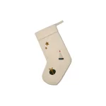Meia de Natal com Bordados - Sandy Mix - Image 4