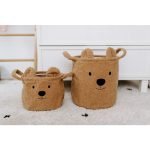 Cesto Teddy - Brown 25x20x20 - Image 5