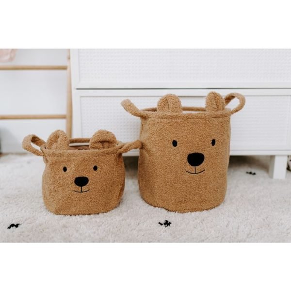 Cesto Teddy - Brown 25x20x20 - Image 5