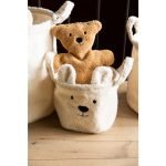 Cesto Teddy - Off White 25x20x20 - Image 2