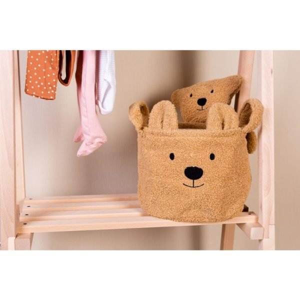 Cesto Teddy - Brown 25x20x20 - Image 3