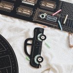 Tábua de Ardósia - Carro Retro 2 - Image 3