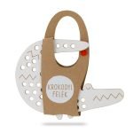 Tábua de Entrelaçar Média: George o Crocodilo