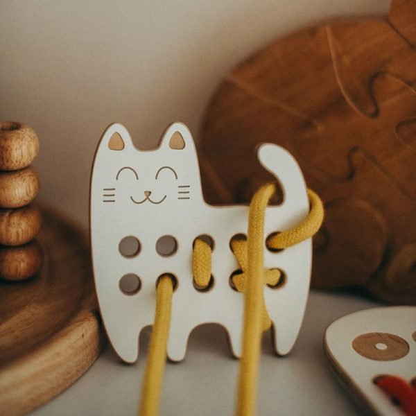 Tábua de Entrelaçar Pequena: o Gato - Image 3