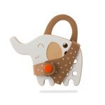 Tábua de Entrelaçar Pequena: Ludwik o elefante