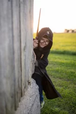 Disfarce de Aprendiz de Mágico Capa, Óculos e Varinha Mágica - Image 11