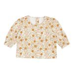T-Shirt Manga Comprida | Vintage Little Flowers Print | Tecido Canelado