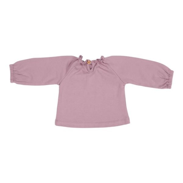 T-Shirt Manga Comprida | Vintage Little Flowers Mauve - Image 3