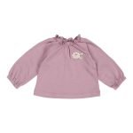 T-Shirt Manga Comprida | Vintage Little Flowers Mauve