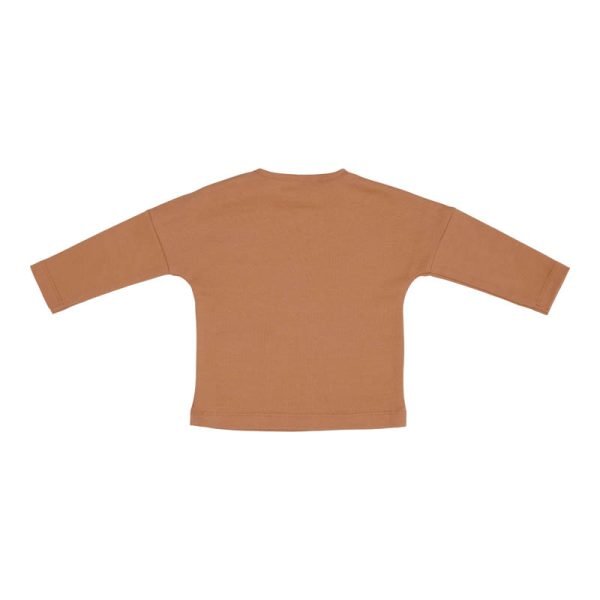 T-Shirt Manga Comprida | Vintage Sunny Stripes Almond - Image 3