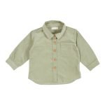 Camisa | Shirt Vintage Sunny Stripes Green | Tecido Canelado