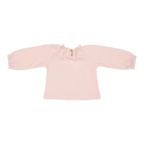 T-Shirt Manga Comprida | Vintage Little Flowers Soft Pink - Image 3