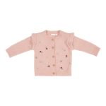 Casaco | Cardigan | Vintage Little Flowers Soft Pink - Image 2