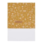 Lençol de Berço | Cot Sheet | wild flowers ochre