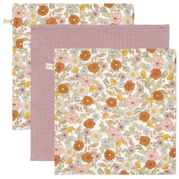 Toalhas de Rosto - Vintage Little Flowers / Pure Mauve - Image 4