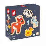 4 Puzzles Progressivo  - Animais da Quinta