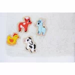 4 Puzzles Progressivo  - Animais da Quinta - Image 2