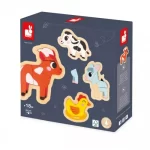 4 Puzzles Progressivo  - Animais da Quinta - Image 10