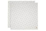 2 Musselinas swaddles  115x115cm - Rosehip