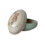 Ovo da Páscoa - Metal Pequeno Verde