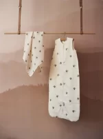 2 Musselinas swaddles  115x115cm - Rosehip - Image 3