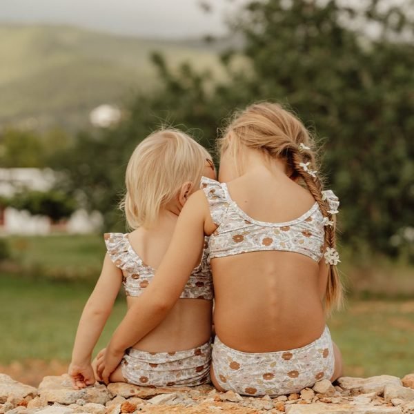 Cueca de Banho | Folhos | Vintage Little Flowers - Image 3
