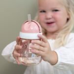 Copo com Palhinha Mio 300 ml - Flowers & Butterflies - Image 2